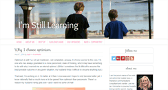 Desktop Screenshot of im-still-learning.com